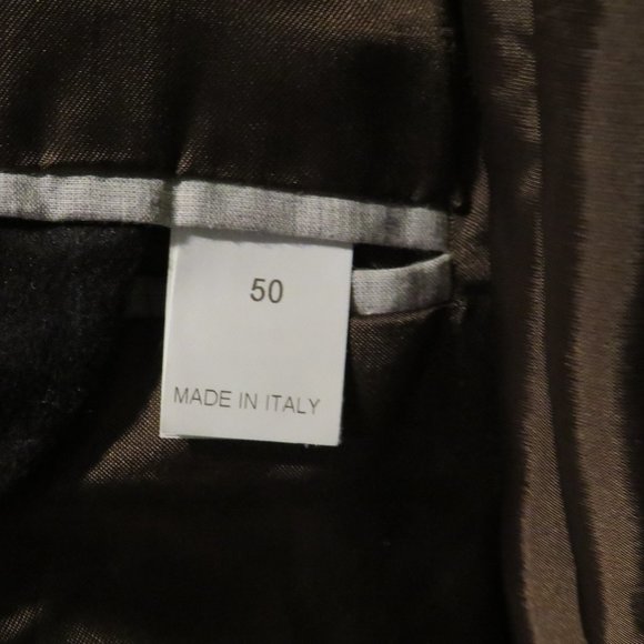 Brunello Cucinelli Brown Flannel Windowpane Double Breasted Blazer 40 NWT $2995 - Picture 11 of 12